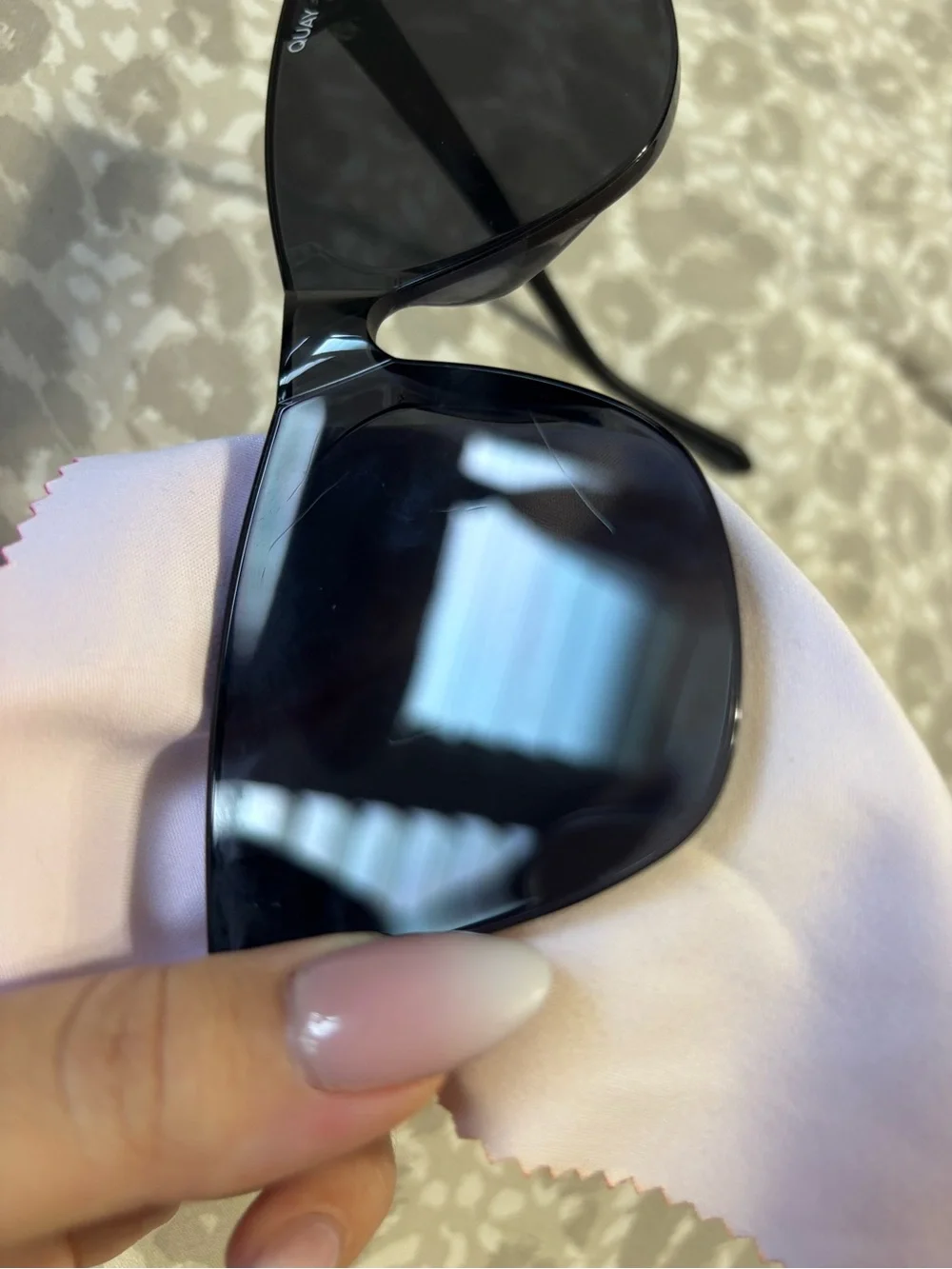Quay Black Sunglasses